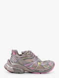 Balenciaga Women Runner 2 Nylon Low-Top Sneakers With Leather Inserts