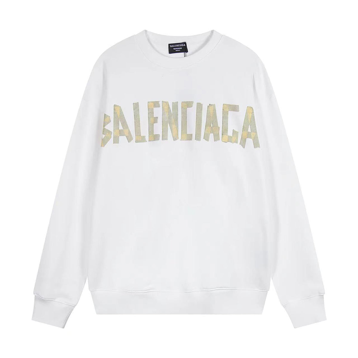 Balenciaga Men's Crew Neck Hoodie