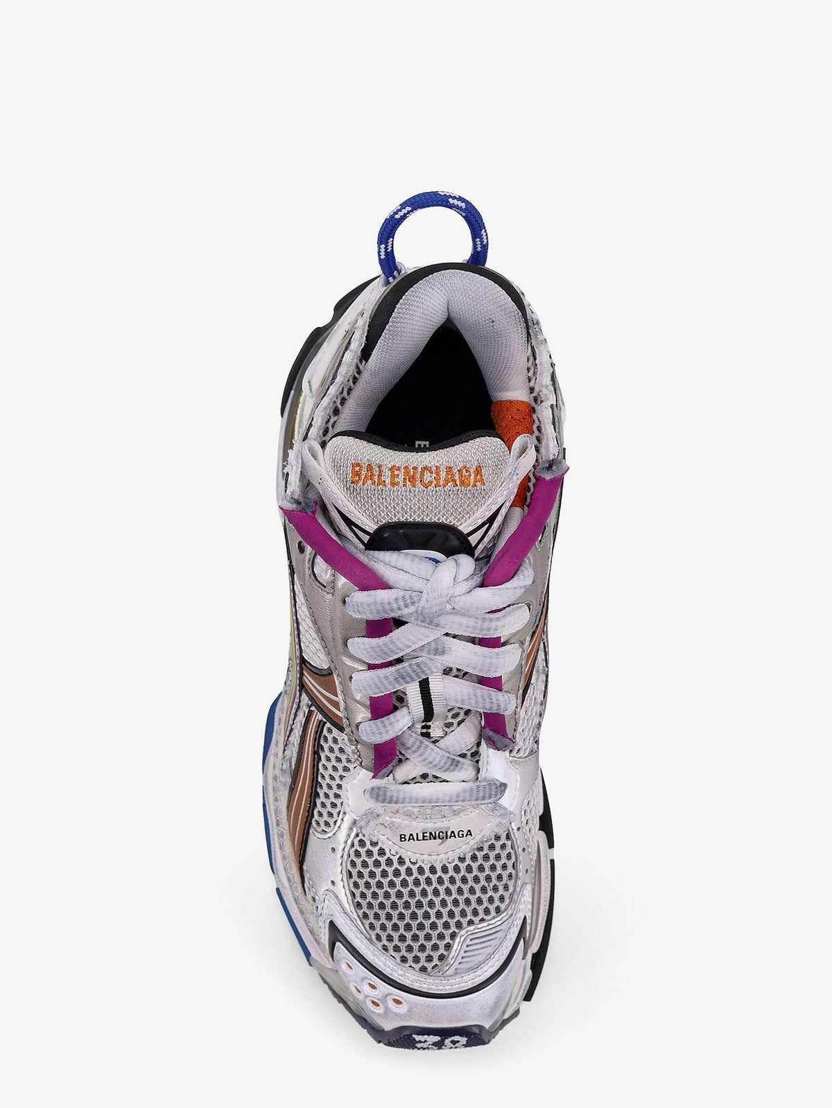 Balenciaga Women Runner Low-Top Mesh Sneakers