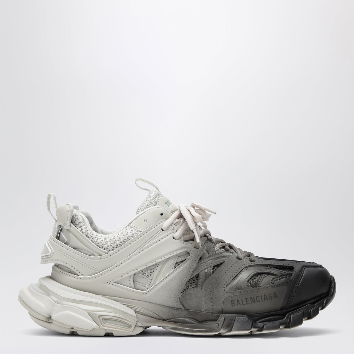 Balenciaga Track Gradient Sneakers In Black/Beige Men